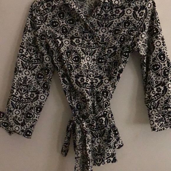 Ann Taylor wrap shirt - Picture 2 of 5